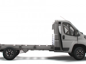 Fiat Ducato Chassis HQInterior SCab 3800WB 2023 Modèle 3D