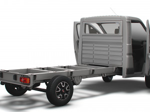 Fiat Ducato Chassis HQInterior SCab 3800WB 2023 Modèle 3D
