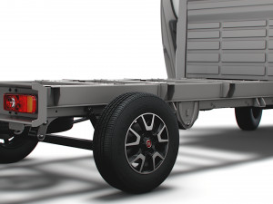 Fiat Ducato Chassis HQInterior SCab 3800WB 2023 Modèle 3D