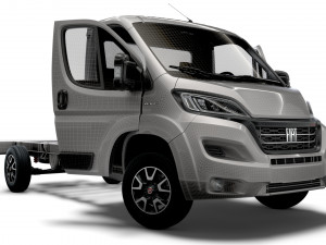 Fiat Ducato Chassis HQInterior SCab 3800WB 2023 Modèle 3D