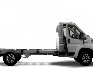 Fiat Ducato Chassis HQInterior SCab 3800WB 2023 Modèle 3D