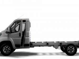 Fiat Ducato Chassis HQInterior SCab 3800WB 2023 Modèle 3D