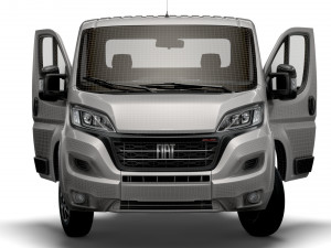 Fiat Ducato Chassis HQInterior SCab 3800WB 2023 Modèle 3D