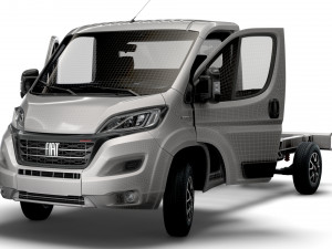 Fiat Ducato Chassis HQInterior SCab 3800WB 2023 Modèle 3D