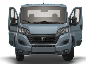 Fiat Ducato Chassis HQInterior SCab 3000WB 2023 3D-Modell
