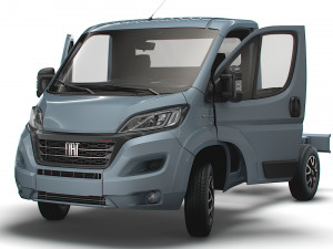 Fiat Ducato Chassis HQInterior SCab 3000WB 2023 3D-Modell