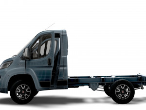 Fiat Ducato Chassis HQInterior SCab 3000WB 2023 3D-Modell