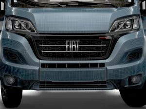 Fiat Ducato Chassis HQInterior SCab 3000WB 2023 3D Model