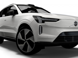 Volvo EX90 2023 3D मॉडल
