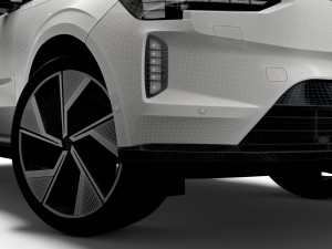 Volvo EX90 2023 3D मॉडल