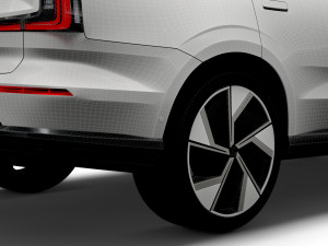 Volvo EX90 2023 3D मॉडल