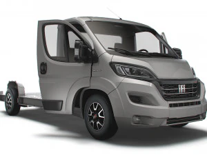 Fiat Ducato 3540 L4 Platform Kabin HQ İ&ccedil; Mekan 2023 3D Model