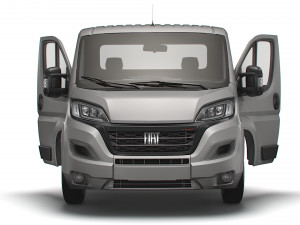 Fiat Ducato 3540 L4 PlatformCab HQInterior 2023 3D Model