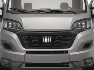 Fiat Ducato 3540 L4 PlatformCab HQInterior 2023 3D Model