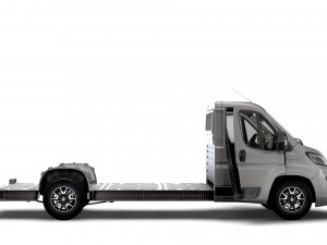 Fiat Ducato 3540 L4 PlatformCab HQInterior 2023 3D Model