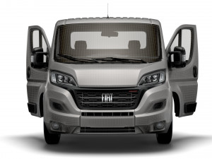 Fiat Ducato 3540 L4 PlatformCab HQInterior 2023 3D Model