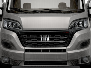Fiat Ducato 3540 L4 PlatformCab HQInterior 2023 3D Model
