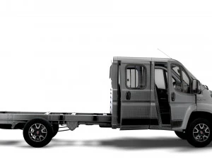Fiat Ducato Chassis Truck CrCab 4035WBXL HQInterior 2023 3D Model