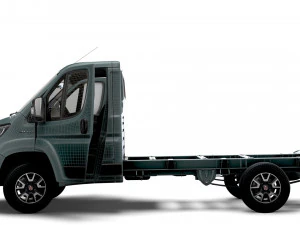 Fiat Ducato Chassis Truck SCab 3450WB HQInterior 2023 3D Model