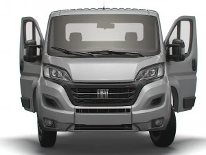 Fiat Ducato Chassis Truck SCab 4035WB HQInterior 2023 3D Model