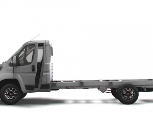 Fiat Ducato Chassis SCab 4035WBXL 2023 3D-Modell