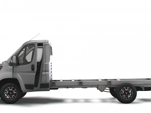 Fiat Ducato Chassis SCab 4035WBXL 2023 3D Model