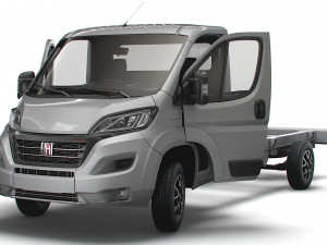Fiat Ducato Chassis SCab 4035WBXL 2023 3D-Modell