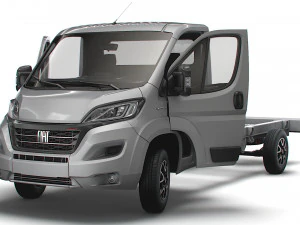 Fiat Ducato Chassis SCab 4035WBXL 2023 3D Model