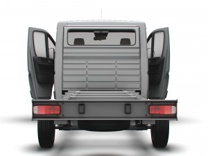 Fiat Ducato Chassis SCab 4035WBXL 2023 3D-Modell