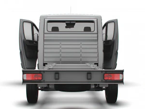 Fiat Ducato Chassis SCab 4035WBXL 2023 3D Model