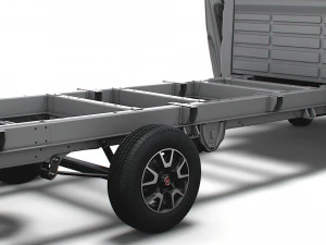 Fiat Ducato Chassis SCab 4035WBXL 2023 3D Model