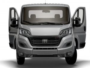 Fiat Ducato Chassis SCab 4035WBXL 2023 3D-Modell
