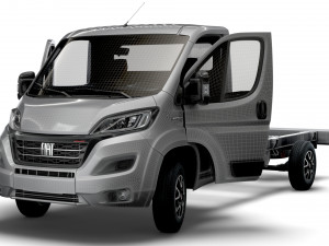 Fiat Ducato Chassis SCab 4035WBXL 2023 3D-Modell