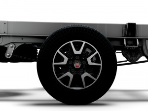 Fiat Ducato Chassis SCab 4035WBXL 2023 3D-Modell