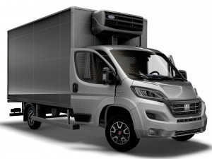 Fiat Ducato Refrigerator HQInterior 4300WB 2023 Model 3D