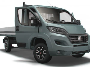 Fiat Ducato SingleCab Basculante HQInterior 2023 Modelo 3D