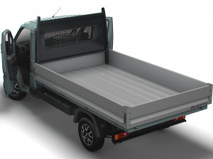 Fiat Ducato SingleCab Tipper HQInterior 2023 Modèle 3D