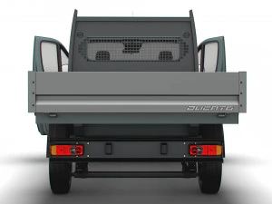 Fiat Ducato SingleCab Tipper HQInterior 2023 3D Model