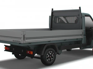 Fiat Ducato SingleCab Tipper HQInterior 2023 3D Model