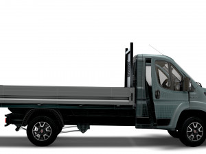 Fiat Ducato SingleCab Tipper HQInterior 2023 Modèle 3D