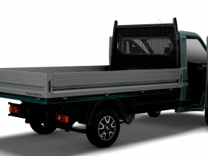 Fiat Ducato SingleCab Tipper HQInterior 2023 Modèle 3D