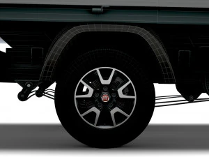 Fiat Ducato SingleCab Tipper HQInterior 2023 3D Model