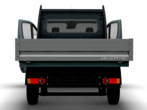 Fiat Ducato SingleCab Tipper HQInterior 2023 Modèle 3D