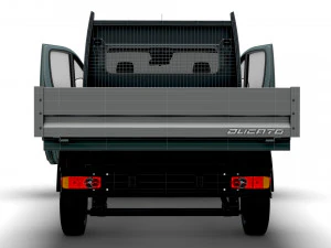 Fiat Ducato SingleCab Tipper HQInterior 2023 3D Model