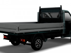 Fiat Ducato SingleCab Tipper HQInterior 2023 Modèle 3D