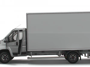 Fiat Ducato Box HQInterior 4300WB 2023 3D Model