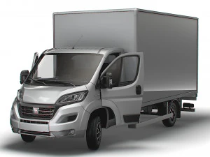 Fiat Ducato Box HQInterior 4300WB 2023 3D Model