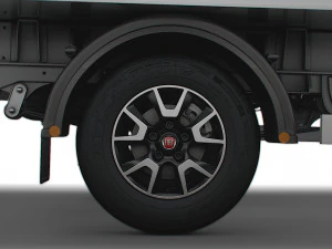 Fiat Ducato Box HQInterior 4300WB 2023 3D Model