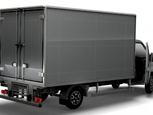 Fiat Ducato Box HQInterior 4300WB 2023 3D Model