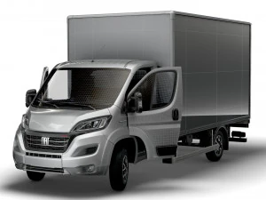 Fiat Ducato Box HQInterior 4300WB 2023 3D Model